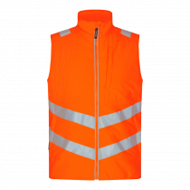 Engel Safety quiltet vest, Hivis Oransje, SEW-5159-158-10