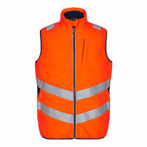 Engel Safety quiltet vest, Oransje/Blått blekk, SEW-5159-158-10165