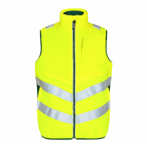 Engel Safety quiltet vest, Hivis Gul/Grønn, SEW-5159-158-381