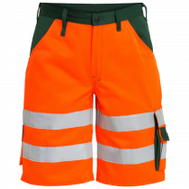 Engel Safety EN ISO 20471 shorts, Hivis Oransje/Grønn, SEW-6501-770-101