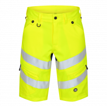 Engel Safety shorts, Hivis Gul/Blått blekk, SEW-6546-314-38165