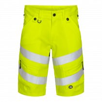 Engel Safety shorts, Hivis Gul/Svart, SEW-6546-314-3820