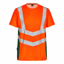 Engel Safety T-skjort, Hivis Oransje/Grønn, SEW-9544-182-101