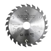 Hikoki Bits SIRKELSAGBLAD TCT 165X1,6MM 24T 30, 1 Blisterkort, SHK-60355001