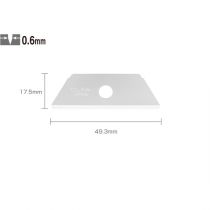 Olfa KNIVBLAD RSKB-2/5B A5, 6 BLISTERKORT, SHK-445027