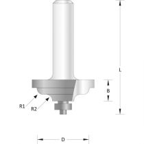 Hikoki Gress-, Kanttrimmer og Tilbehør PROFILFRES 34,9MM M/STYRELAGER, 1 Blisterkort, SHK-66754114