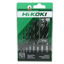 Hikoki Diamantskiver TREBORSETT CV-SPIRAL 3-10MM A8, 1 Stykk, SHK-66781982