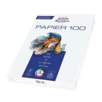 Avery Laser/Inkjet/Copy Bright White Paper, 100G, White, A4, Model 2566-250