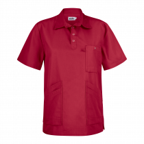 Smila Workwear Alex skjorte, mørk rød, 1 stk ,SBG-70103-66
