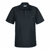 Smila Workwear Alex skjorte, svart, 1 stk