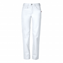Smila Workwear Nina-bukse for kvinner, hvit, 1 stk