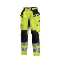 Dimex Hi-Vis Håndverksbukser, Gul, 1 stk, SDM-6015Y