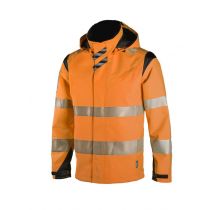 Dimex Hi-Vis Skalljakke, Oransje, 1 stk, SDM-6066R