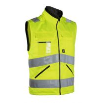 Dimex Hi-Vis Sikkerhetsvest, Gul, 1 stk, SDM-6740