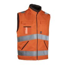 Dimex Hi-Vis Sikkerhetsvest, Oransje, 1 stk, SDM-6740R