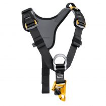 Petzl Sikkerhetssele Top Croll L Brystsele, Svart/Gul, 1 Stk, SET-C081CA00