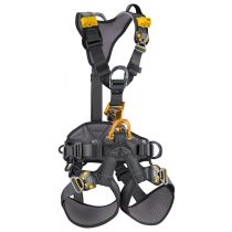 Petzl sikkerhetssele Astro Bod Fast Internasjonal versjon tauadgangssele, svart/gul, 1 del, SET-C083BA-BY