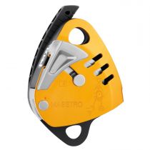 Petzl Maestro S Nedfirer med Integrert Progress-Capture Trinse, Gul, 1 stk, SET-D024AA00