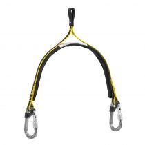 Petzl sikkerhetssele løftespreder for selger, svart / gul, 1 stk, SET-L54