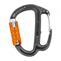 Petzl Karabiner FREINO Z Connector, Svart, TRIACT-LOCK, 1 stykke, SET-M042BA00