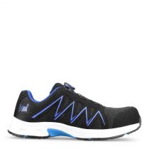 Elten Jo SPEEDY BOA Black-Blue Low Safety Shoes, S1P, SRC, Black, 1 Par, SKI-12171-Svart