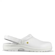 Sika Fusion ESD Safety Clogs, OB, SRC, White, 1 Par, SKI-19467-Hvit