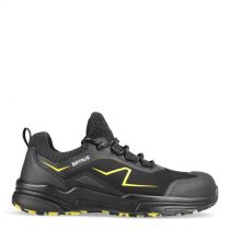 Brynje Bolt Safety Shoes, S1P, SRC, Black/Yellow, 1 Par, SKI-3102-Svart-Gul