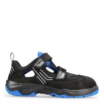 Elten Ambition Blue Easy Safety Shoes, S1, SRC, Black, 1 Par, SKI-71733-Svart