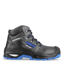 Elten Leonardo XXSG Black-Blue Mid Safety Shoes, S3, SRC, Black, 1 Par, SKI-768711-Svart