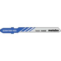 Metabo 5 Stikksagblader "basic metal" 51/ 1,2 mm, SME-623647000