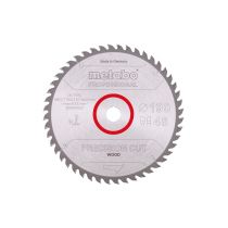 Metabo Sagblad "precision cut wood - professional", 190x20, Z48 WZ 10°, SME-628034000