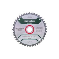 Metabo Sagblad "precision cut wood - classic", 216x30, Z40 WZ 5°neg., 1 Stykke