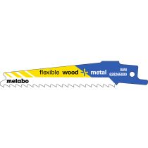 Metabo 5 Sabelsagblader "flexible wood + metal" 100 x 0,9 mm, SME-628265000