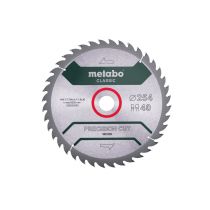 Metabo Sagblad "power cut wood - classic",254x30, Z40 WZ 20° /B, SME-628326000