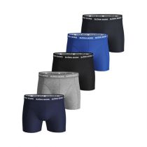 Björn Borg Undertøy og basislag BOXER BLÅ 5-PACK, 1 STYKK, SSK-20020-5-PACK