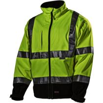 L.Brador Jakker JAKKE SOFT HI-VIS 289P GUL, 1 STYKK, SSK-20790-289P-GUL