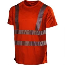 L.Brador T-skjorter T-SHIRT 413P ORANGE, 1 STYKK, SSK-80002-413P-ORANGE