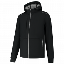 Tricorp Hette Softshell med Detaljer, Svart/Grå, 1 Stykke, SUT-402705BlackGrey