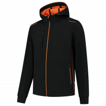 Tricorp Hette Softshell med Detaljer, Svart/Oransje, 1 Stykke, SUT-402705BlackOrange