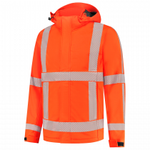 Tricorp Softshell Reversible, Glidelås Krage, Fluororansje, 1 Stykke, SUT-403701Fluororange