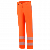 Tricorp Dame Arbeidsbukse Twill Stretch Reversible, Fluororansje, 1 Stykke, SUT-503702Fluororange