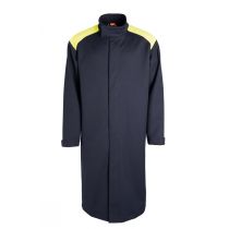 Tranemo Flammehemmende Softshell-frakk, gul/marine, 1 stk, STN-51939594