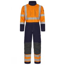 Tranemo Flammehemmende kjeledress, oransje/marine, 1 stk, STN-52118493