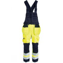 Tranemo 58498194 Flammehemmende Bib 'n' Brace, gul/marine, 1 stk., STN-58498194