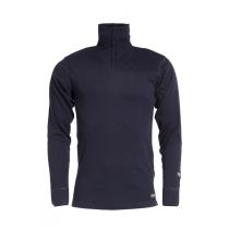 Tranemo Flammehemmende kort turtleneck med glidelås, marineblå, 1 stk, STN-59209203