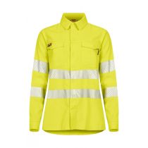 Tranemo Hi-Vis Dameskjorte, Gul, 1 stykke, STN-509391, STN-509391