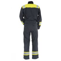 Tranemo 601181 Flammehemmende kjeledress, gul/marine, 1 stk., STN-601181